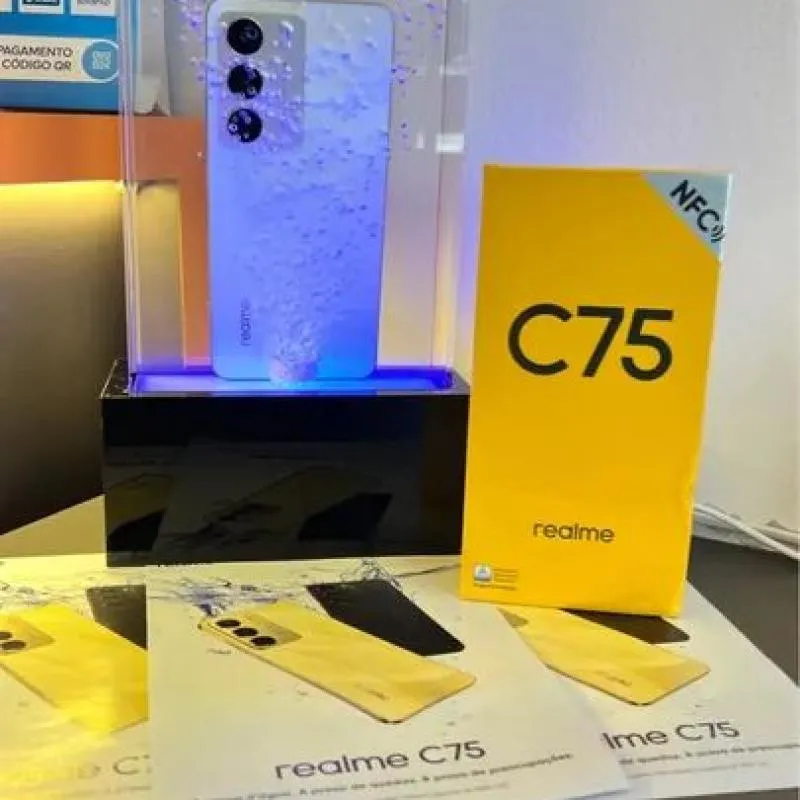 Imagem da campanha Realme C75 8GB/256GB