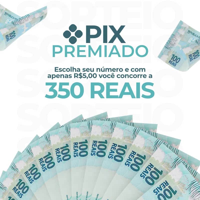 Imagem da campanha Pix Premiado