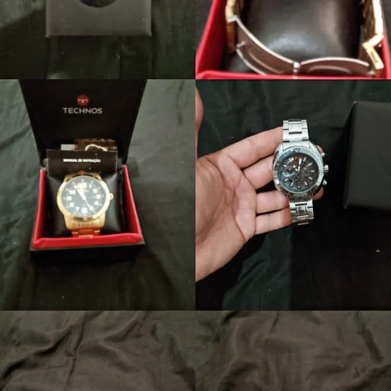 Imagem da campanha 1 real o numero !! Bati minha moto, preciso fazer ela voltar a rodar, se puder ajudar,  Vai ser os dois relógios