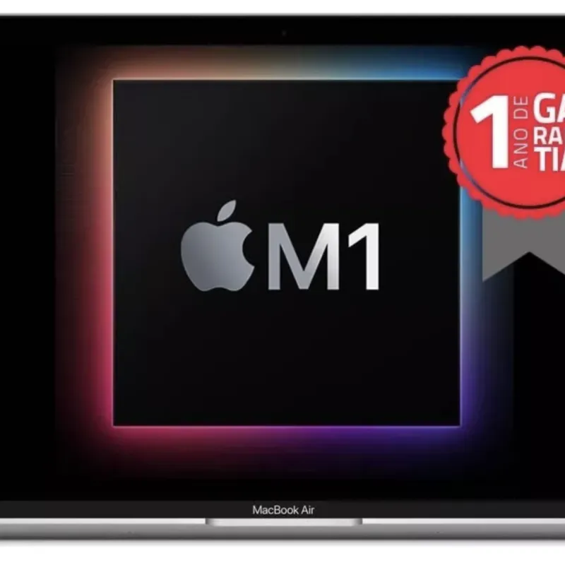 Imagem da campanha MacBook Air M1 - 8GB de RAM e 256GB de armazenamento (Prata)
