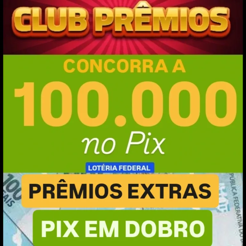 Imagem da campanha 100.000 no Pix