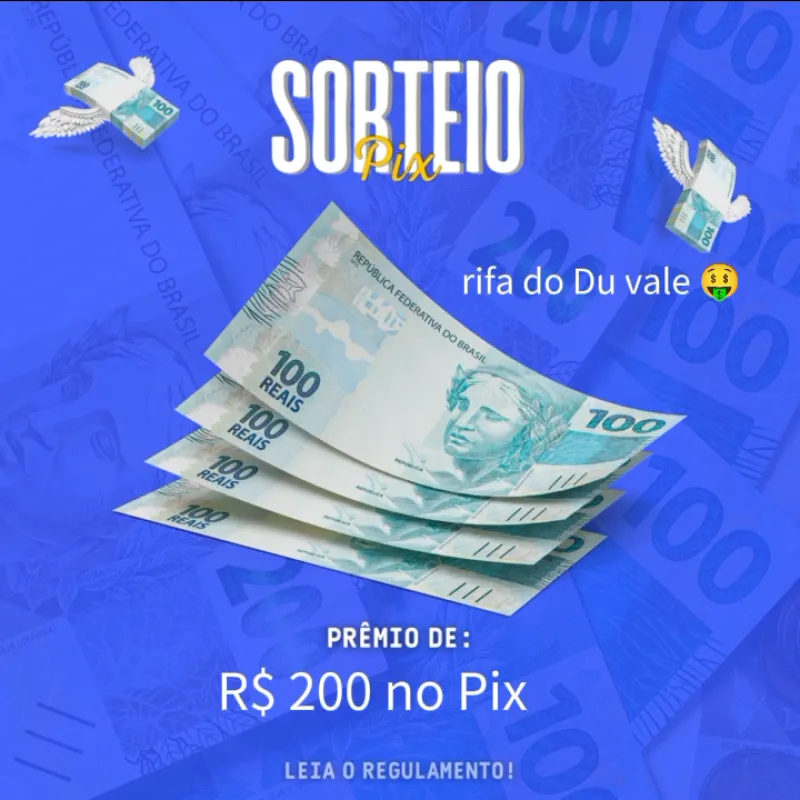 Imagem da campanha Rifa do Du vale 013