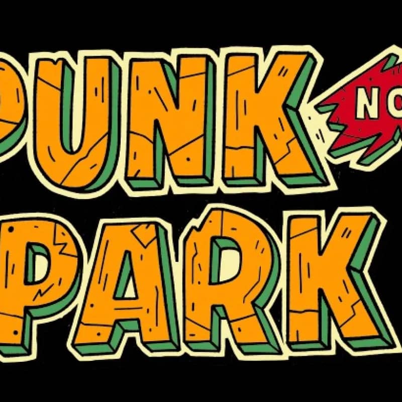 Imagem da campanha Rifa Punk no Park