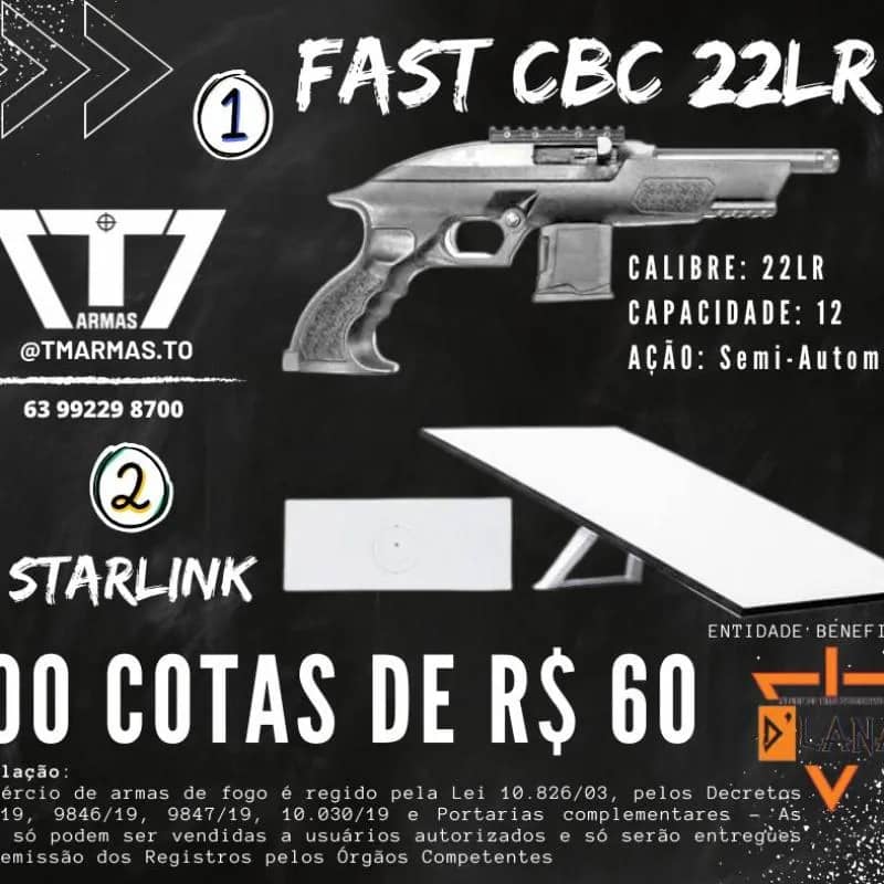 Imagem da campanha AÇÃO ENTRE AMIGOS ATIRADOR CTE D’LANA