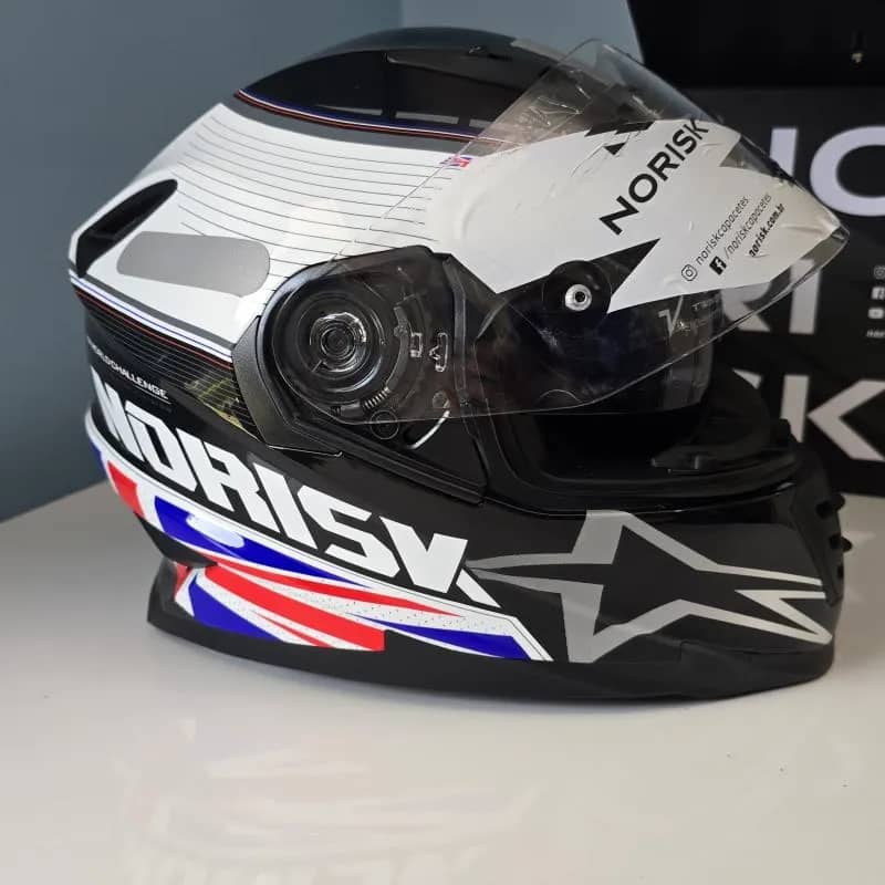 Imagem da campanha Capacete Norisk ou 1.000,00 no Pix