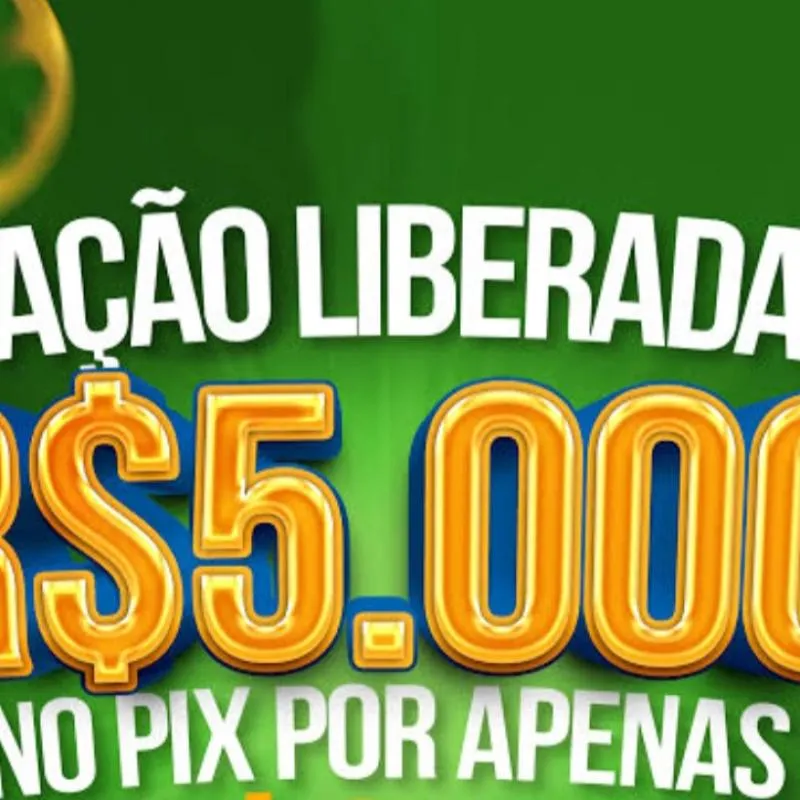 Imagem da campanha 5 mil no pix