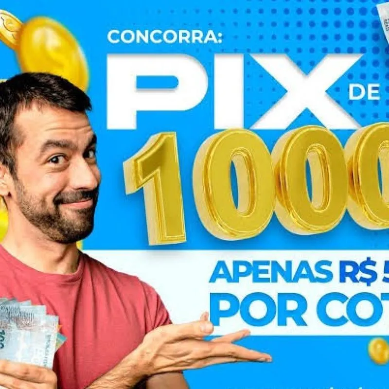 Imagem da campanha Pix de mil reais