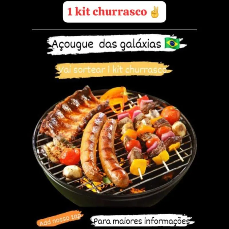 Imagem da campanha Kit churrasco ou Valor 200$