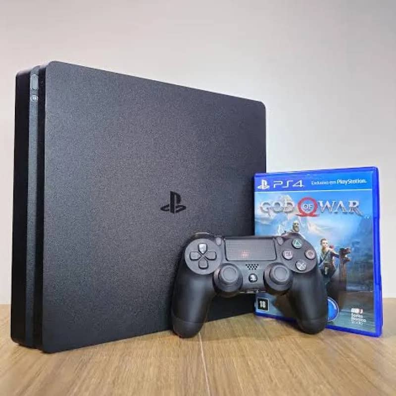 Imagem da campanha PS4 SLIM