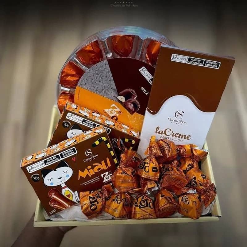 Imagem da campanha Cesta de Chocolate CACAU SHOW