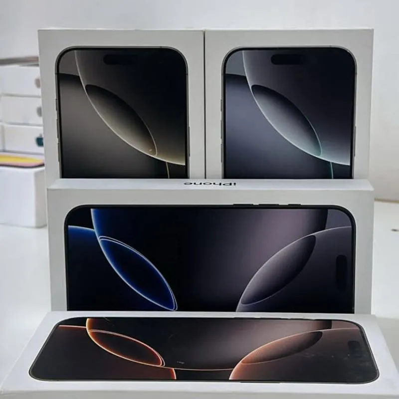 Imagem da campanha 4 iPhone 16 Pro Max pra 4 pessoas diferentes
