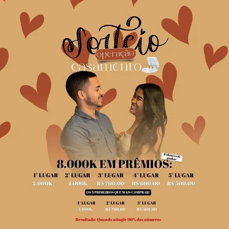 Imagem da campanha Operação Casamento