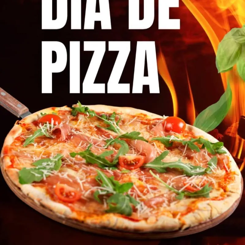 Imagem da campanha pizzaria