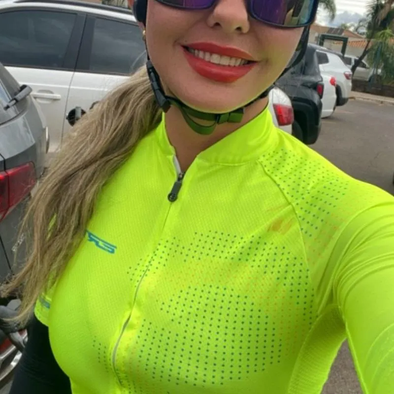Imagem da campanha camisa CICLISMO premium ert citron