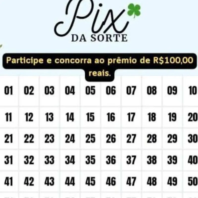 Imagem da campanha Pix da Sorte