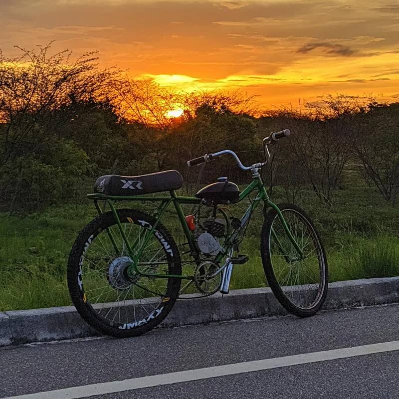 Imagem da campanha Bicicleta Motorizada 85cc verde ou R$1.000 no Pix