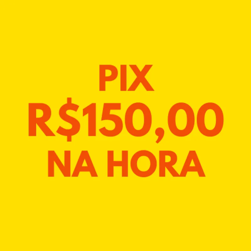 Imagem da campanha Live Pix R$150,00