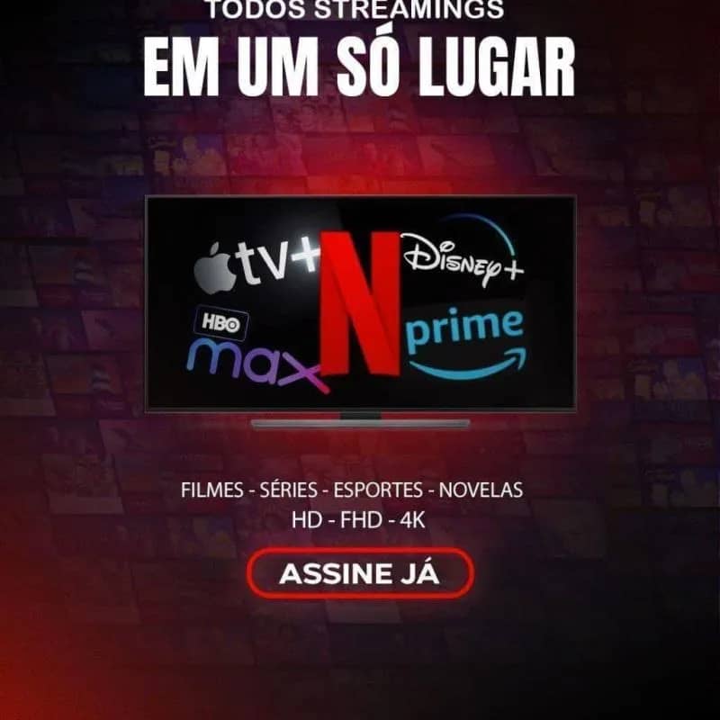 Imagem da campanha STREAMING MENSAL
