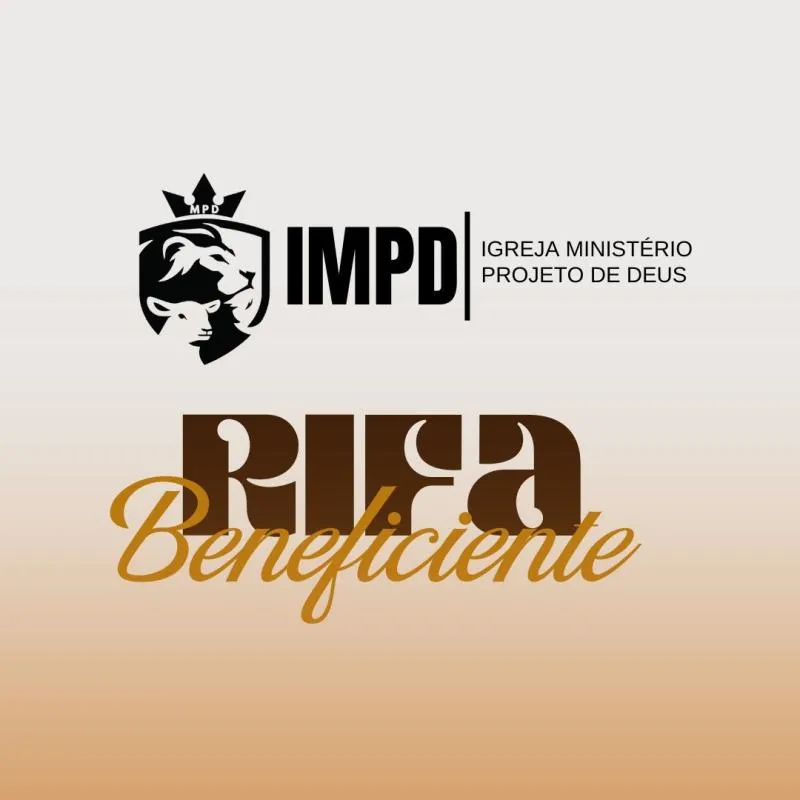 Imagem da campanha Rifa Solidário Ministério Projeto de Deus