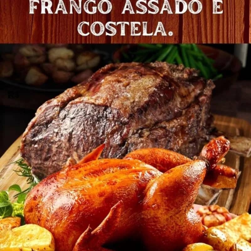 Imagem da campanha PRÊMIO 1° Costela Minga Assada 2° Frango Assado