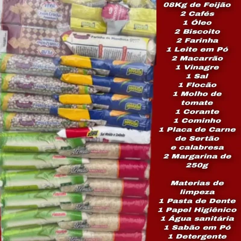 Imagem da campanha Cesta básica completa 🤩