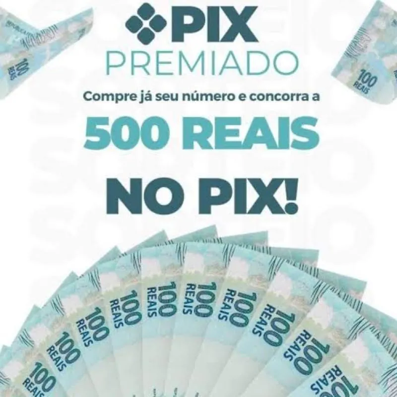 Imagem da campanha Sorteio R$ 500 no pix