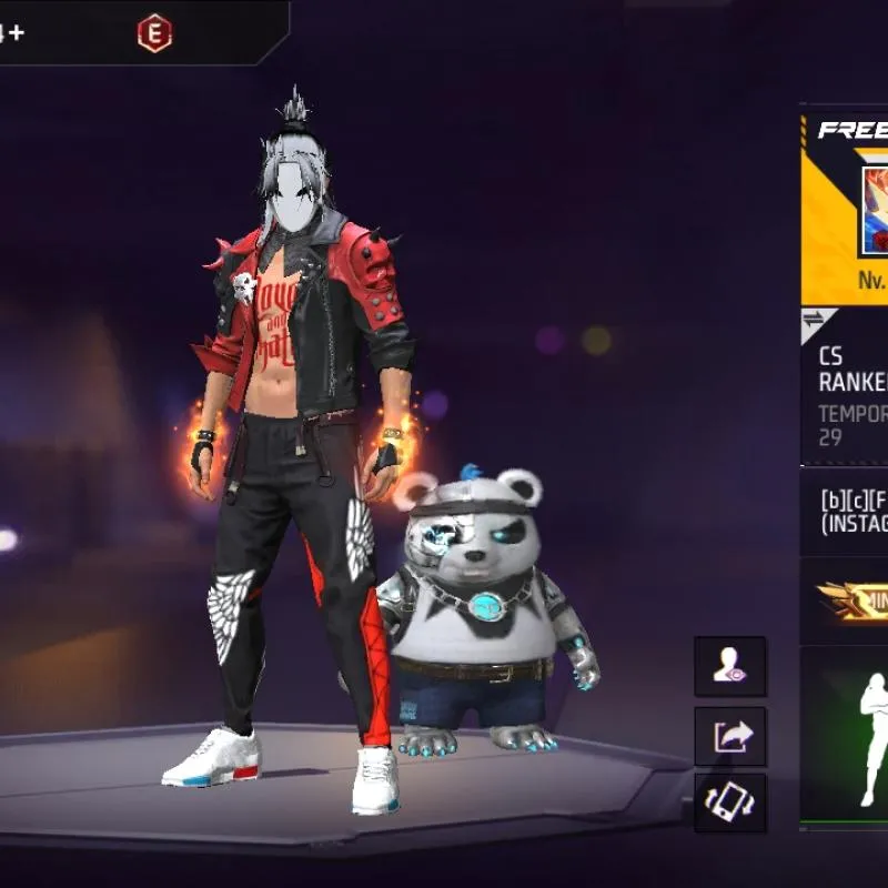 Imagem da campanha Conta de free fire