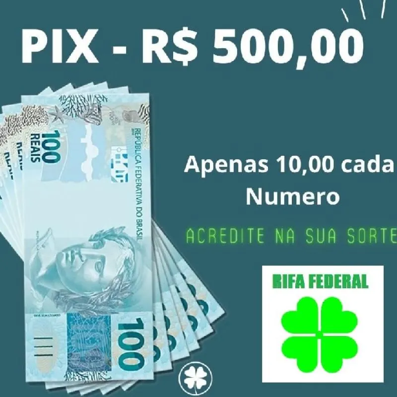 Imagem da campanha pix 500 na conta