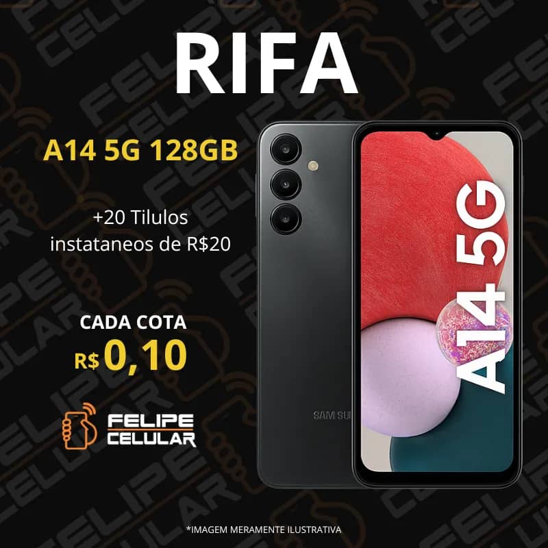 Imagem da campanha A14 5g