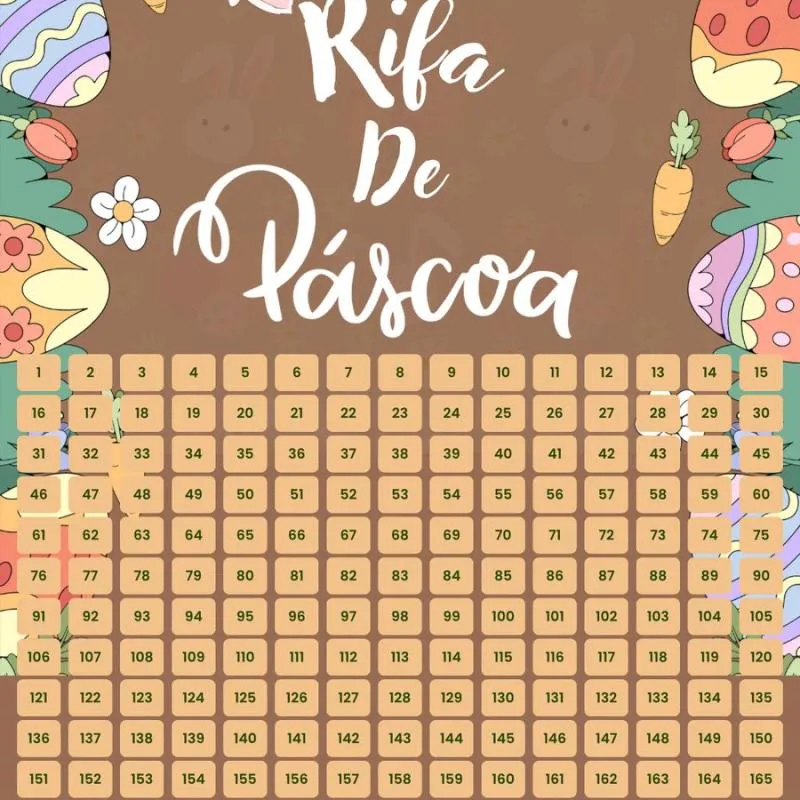 Imagem da campanha RIFA DE PASCOA