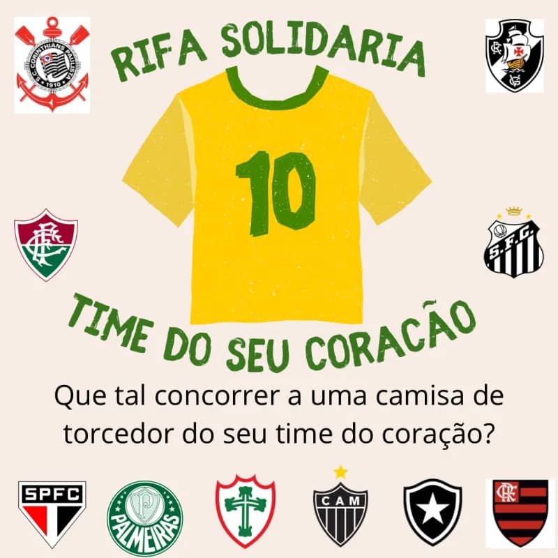 Imagem da campanha Rifa Solidária