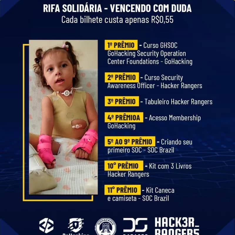 Imagem da campanha Vencendo com Duda 2025