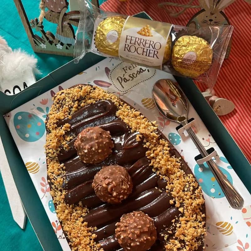 Imagem da campanha Páscoa solidária