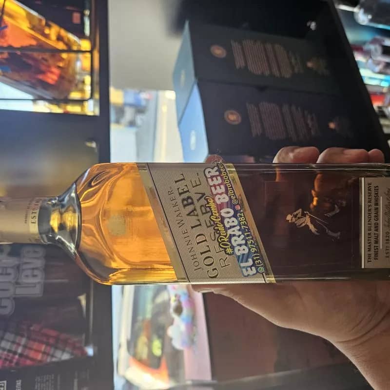 Imagem da campanha Sorteio de 1 garrafa de Gold label 750ml Ou valor de R$250,00