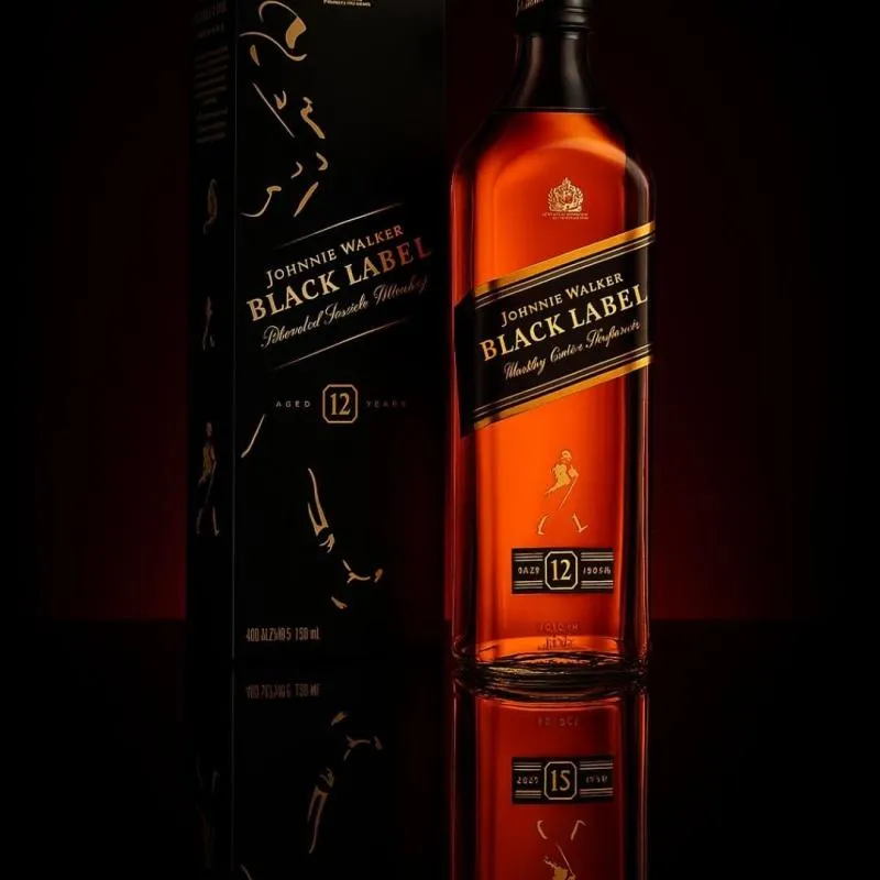 Imagem da campanha Black Label 1L