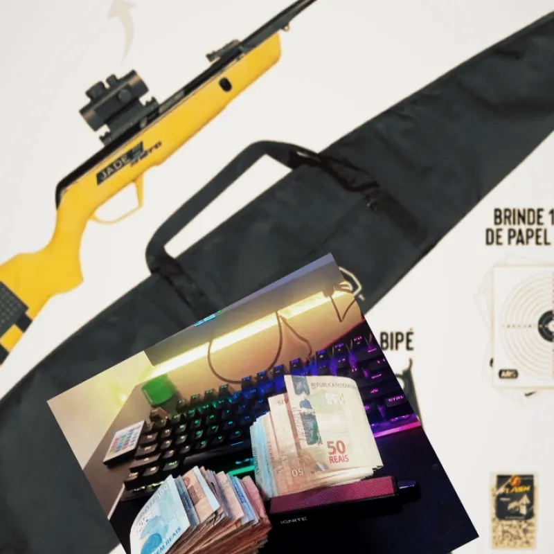 Imagem da campanha ! Sorteio beneficente Marcos Almeida carabina 5.5 ou r$ 1000 no pix