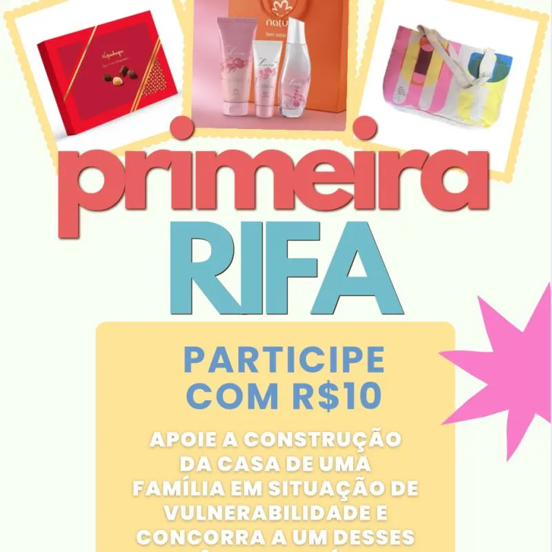 Imagem da campanha PRIMEIRA - Rifa