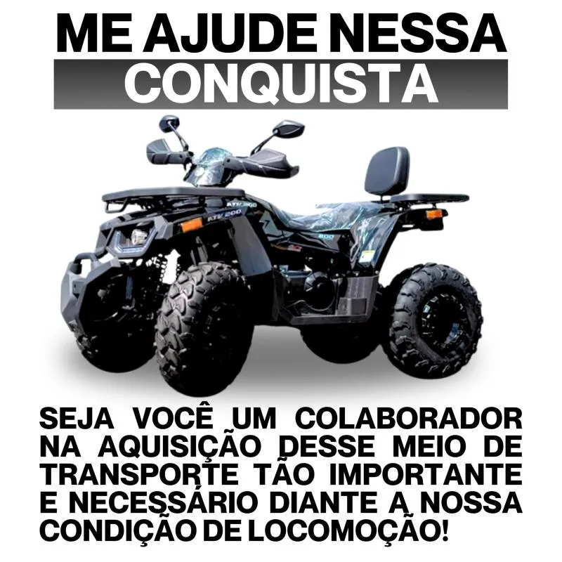 Imagem da campanha Aquisição do Quadriciclo