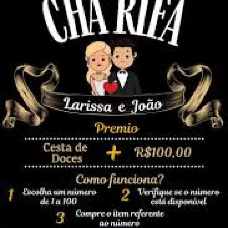 Imagem da campanha 1 RIFA DE CASAMENTO