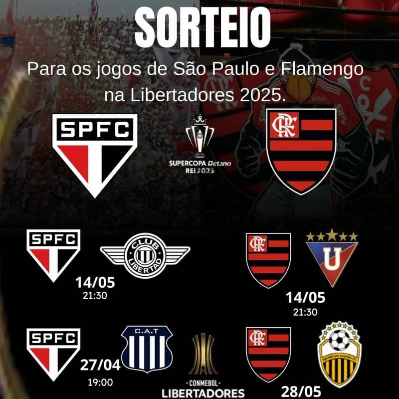 Imagem da campanha Ingressos Copa Libertadores