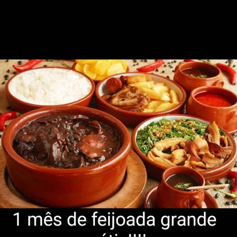 Imagem da campanha Feijoada da rê