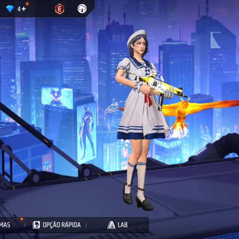 Imagem da campanha Campanha para concorrer a uma conta de Free Fire