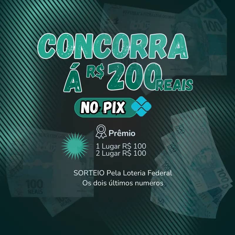 Imagem da campanha Receba 200 reais no Pix