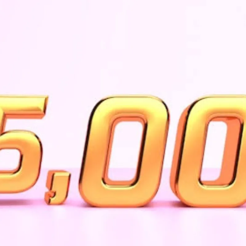 Imagem da campanha Concorra 5.000 no pix