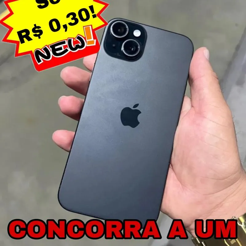 Imagem da campanha Iphone 15 Plus