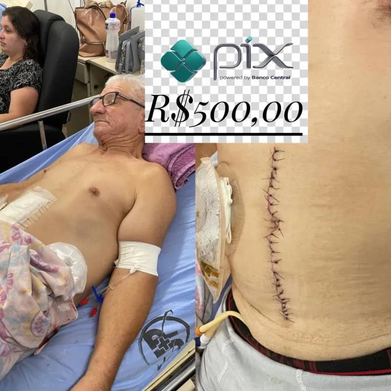 Imagem da campanha AÇÃO SOLIDÁRIA EM NOME DE MILTON GIMENES