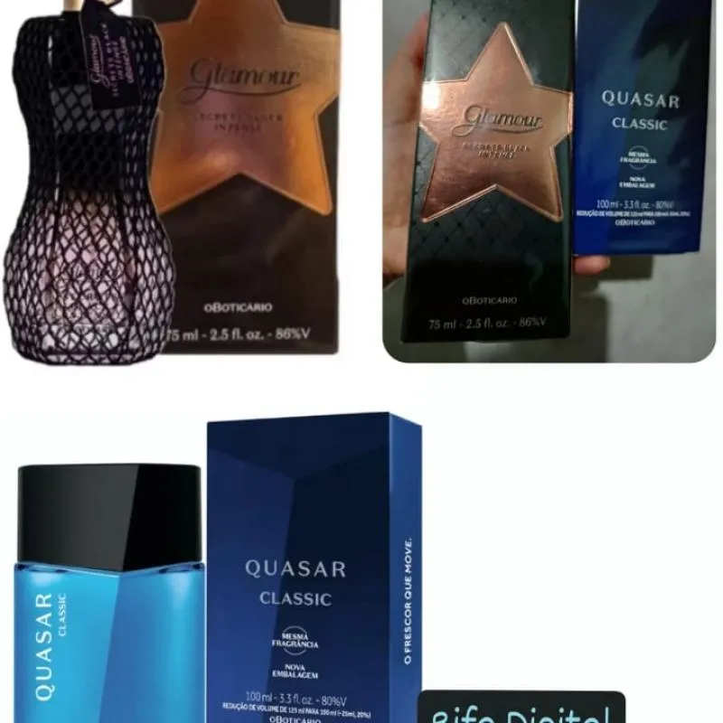 Imagem da campanha Perfumes Boticário