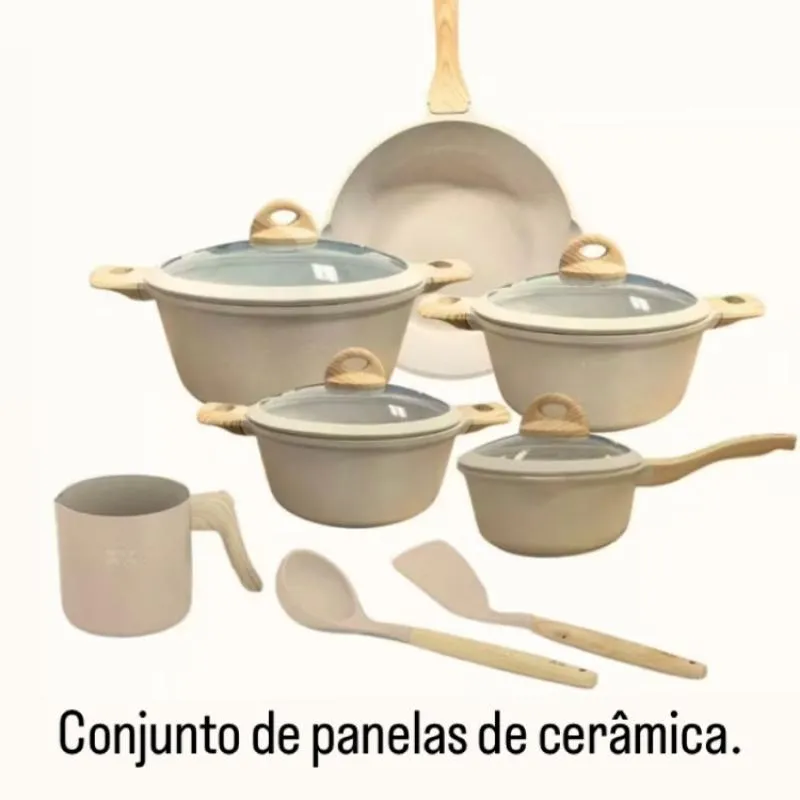 Imagem da campanha Conj. De panelas de cerâmica