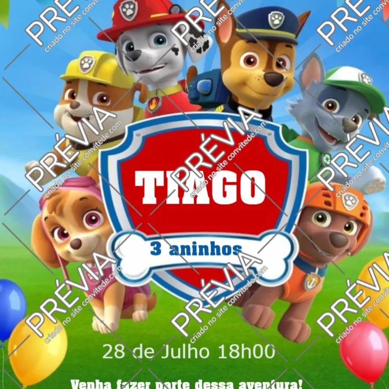 Imagem da campanha teste teste