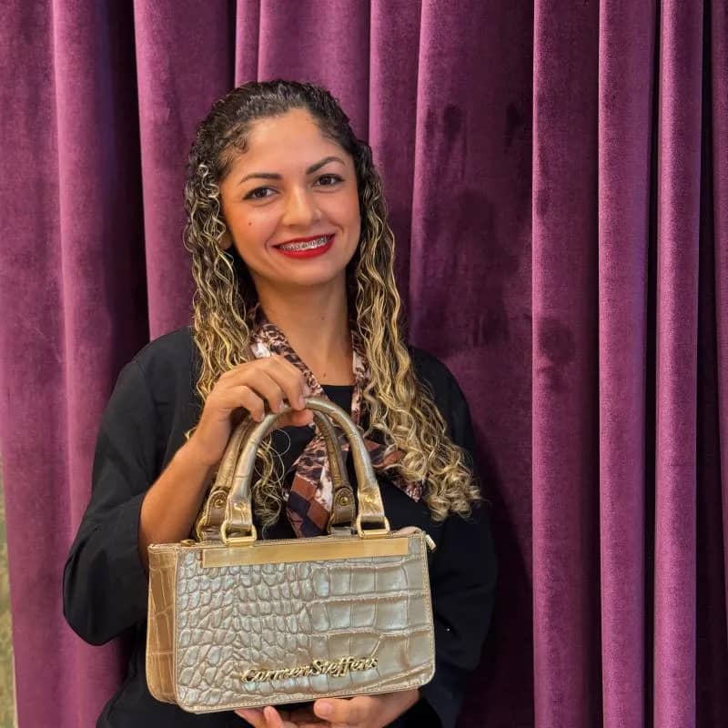 Imagem da campanha Rifa Bolsa Carmen Steffens